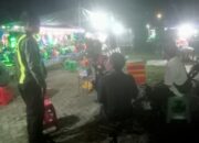 Polsek Bayan Amankan dan Monitoring Pasar Malam “Rona-Rona” di Desa Mumbul Sari