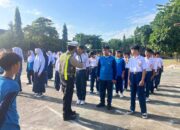 Bangun Kesadaran Tertib Berlalu Lintas Sejak Dini, Satlantas Polres Lombok Barat Bina PKS SMPN 1 Labuapi