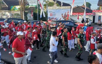 Lautan Merah Putih Warnai Mataram, Ribuan Warga Bersatu Kobarkan Nasionalisme