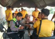 Mitigasi Risiko Fisik, Si Dokkes Polres Lombok Barat Periksa Kesehatan Anggota Sebelum Uji Kesamaptaan