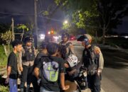 Cegah Kejahatan 3C dan Balap Liar, Polres Lombok Barat Terjunkan Tim Patroli Perintis Presisi di Gerung