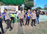 Semifinal Turnamen Karang Taruna Fajar Cup Desa, Personel Polsek Bolo Diterjunkan Gelar Pengamanan