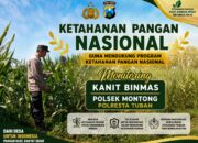Polsek Montong Polresta Tuban Turun Cek Tanaman jagung Warga di Desa Ngulahan