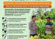 Polri Dukung Astacita, Polsek Grabagan Polresta Tuban Turun Cek Tanaman jagung milik Warga di Desa Grabagan