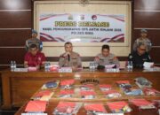 Perang Melawan Narkoba, Polres Bima Kabupaten Ungkap 12 Kasus dan Sita 57,37 Gram Sabu