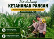 Polsek Tuban Dukung Ketahanan Pangan dan Swasembada Pangan Nasional