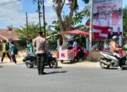 Cegah Tawuran Pelajar dan Kepadatan Arus Lalulintas di Jam Pulang Sekolah Polsek Woha Laksanakan Kegiatan Rawan Siang