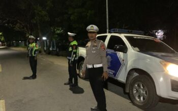 Wujudkan Kamseltibcar lantas Yang Aman, Satlantas Polres Bima Kabupaten Optimalkan Patroli Humanis