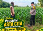 “POLSEK KEREK POLRESTA TUBAN DUKUNG PROGRAM KETAHANAN PANGAN NASIONAL”