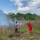 Cegah Perambantan Hutan dan Perburuan Liar, Polsek Tambora Gelar Patroli Gabungan di Kawasan Balai Taman Nasional Tambora