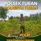 Polsek Tuban Pantau Lahan Pertanian, Dukung Ketahanan dan Swasembada Pangan Nasional