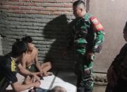 Terpergok Pemilik, Terduga Pencuri Mesin Air Diamankan Babinsa
