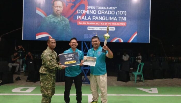 Ramil 02 Tanjung Raih Juara Orado Piala Panglima TNI