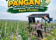 Polri Dukung Astacita, Polsek Merakurak Polres Tuban Turun Cek Tanaman Jagung Warga di Desa Tuwiri Wetan