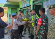 Simbol Sinergitas Yang Kokoh, Polsek Sanggar Sambangi Posramil Sanggar dan Ucapkan Selamat HUT TNI ke- 81