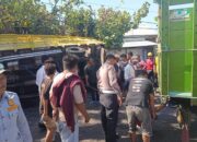 Kecelakaan Lalulintas Ganda 7 Orang Terluka, Unit Gakkum Satlantas Polres Bima Kabupaten Gelar Oleh TKP