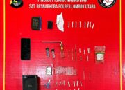 Polres Lombok Utara Amankan Pria di Kayangan, Delapan Poket Sabu Disita