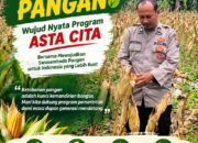 Polri Dukung Astacita, Polsek Merakurak Polresta Tuban Turun Cek Tanaman Jagung Warga di Desa Tuwiri Wetan