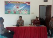 Tingkatan pemahaman masyarakat terkait kamtibmas, Satbinmas Polres Bima Kabupaten Sosialisasikan Persiapan lomba 3 Pilar.