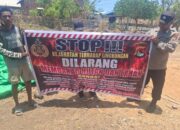 Mencegah Karhutla, Polsek Soromandi rutin melaksnakan sosialisasi pencegahan secara dor to dor