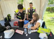 Tim Dokkes Ops Mandalika Rinjani 2026 Tangani WNA Australia Korban Laka Lantas di Kawasan Sirkuit Mandalika