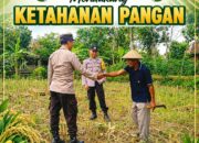 Unit Binmas Polsek Senori Polresta Tuban Polda Jatim Sosialisasikan Program Ketahanan Pangan Melalui Pemanfaatan Lahan Pekarangan