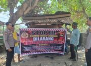 Mencegah terjadinya Karhutla, Polsek Soromandi secara rutin melaksanakan sosialisasi pencegahan secara langsung