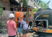 Warga Desa Runggu krisis air bersih, Kapolres Bima Perintahkan Unit Rantis Segera Kerahkan Mobil Tangki Berkapasitas 5000 liter air bersih