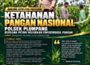 Polsek Plumpang Polresta Tuban Turun Langsung Cek Tanaman Jagung Warga