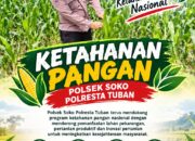 Polsek Soko Polresta Tuban Turun Langsung Cek Tanaman Jagung Warga