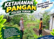 Bhabinkamtibmas Polsek Tuban Sambang Warga, Dukung Ketahanan Pangan di Wilayah Tuban