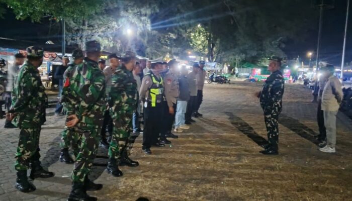 Patroli Gabungan Tanjung Sisir Wilayah, Jaga Keamanan Warga