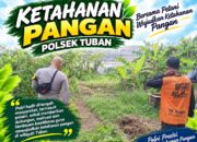 Bhabinkamtibmas Polsek Tuban Sambang Warga, Dukung Ketahanan Pangan Nasional