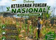 Polsek Rengel Polresta Tuban menyatakan komitmen penuh dalam mendukung program ketahanan pangan nasional