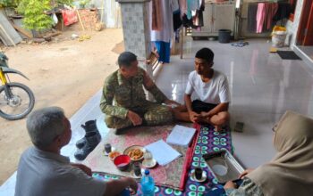 Rekrutmen TNI AD 2027, Babinsa Langko Edukasi Generasi Muda