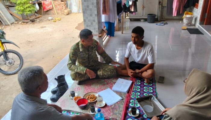 Rekrutmen TNI AD 2027, Babinsa Langko Edukasi Generasi Muda