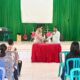 Minggu Kasih, Bhabinkamtibmas Polsek Donggo Ajak Jemaat Gereja Protestan Kemah Injil Bukit Sion Sangari jaga Kerukunan