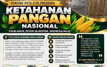 Polsek Plumpang Polresta Tuban Turun Langsung Cek Tanaman Jagung Warga