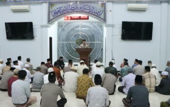 Gelar Subuh Keliling di Masjid Al-Fajri, AKBP Windy Imbau Warga Bersinergi Jaga Keamanan